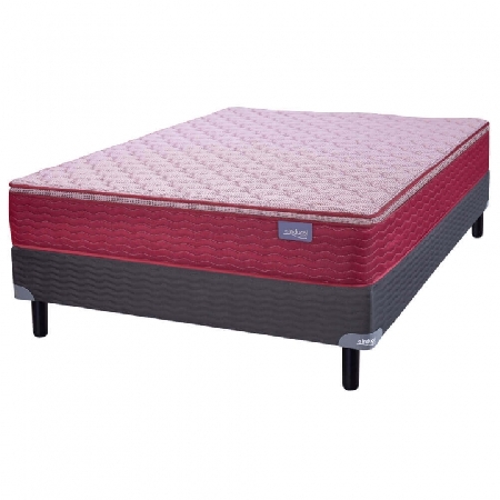 Colchón Inducol Bordó Pillow Top 1.40x1.90 + Sommier Inducol
